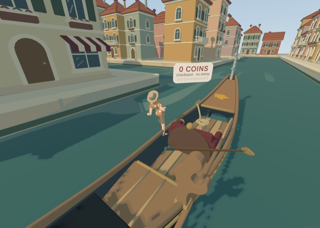 Too slow? Your passenger goes for an unplanned swim.